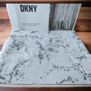 DKNY 2 PANEL PAIR EXTRA WIDE PANELS 50X108